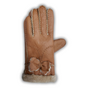Insulated Faux Leather Winter Gloves