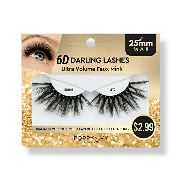 Poppy & Ivy 6D Darling Lashes (25mm Max)