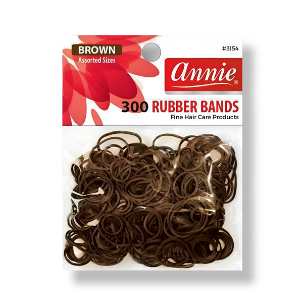 Annie Rubber Bands (Brown)