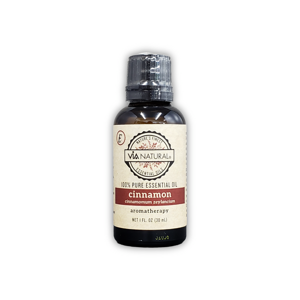 Via Natural 100% Pure Cinnamon Essential Oil