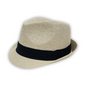 The Hatter Co. Straw Trilby Hat