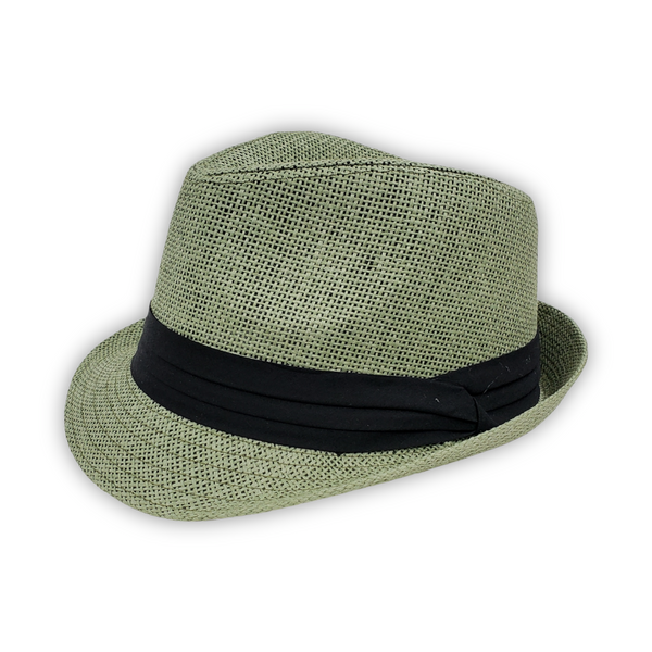 The Hatter Co. Straw Trilby Hat