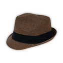 The Hatter Co. Straw Trilby Hat