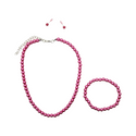 Kids Pearl Necklace Set