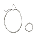 Kids Pearl Necklace Set