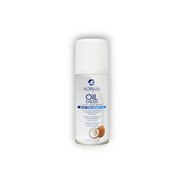 Isoplus Oil Sheen Light Hair Spray w/ Coconut Oil