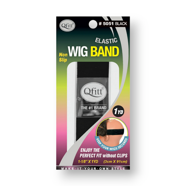 Qfitt Elastic Non-Slip Wig Band (1⅛