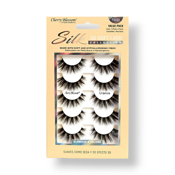 Cherry Blossom Silk 3D Soft Lash (5 Pack)