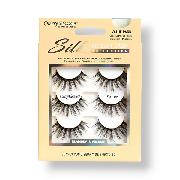 Cherry Blossom Silk 3D Soft Lash (3 Pack)