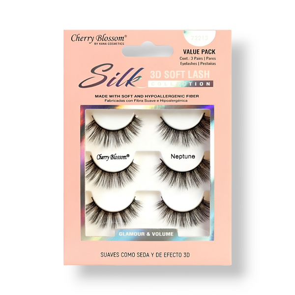 Cherry Blossom Silk 3D Soft Lash (3 Pack)