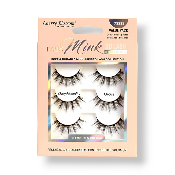 Cherry Blossom Faux Mink 3D Lash (3 Pack)