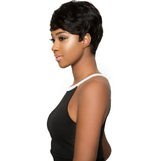 INDU GOLD HUMAN HAIR FULL CAP WIG (Style: AW204) - Han's Beauty Supply