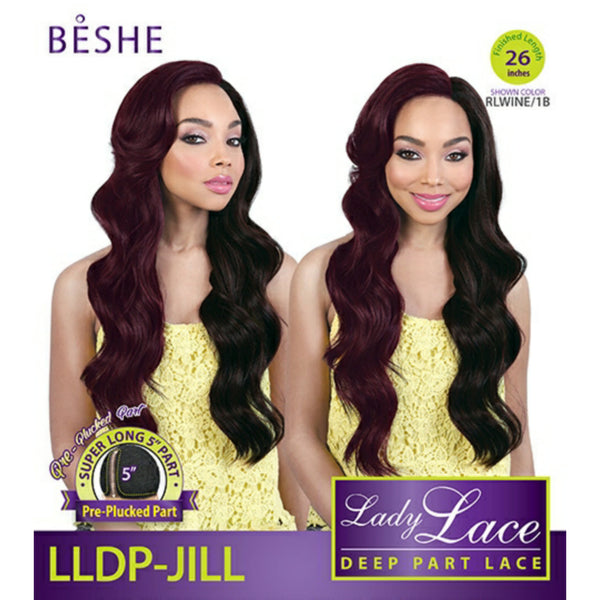 BESHE LADY LACE DEEP PART LACE WIG (Style: LLDP-JILL) - Han's Beauty Supply