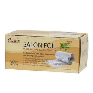 ANNIE SALON FOIL ROLL w/ SEE-THRU WINDOW - Han's Beauty Supply