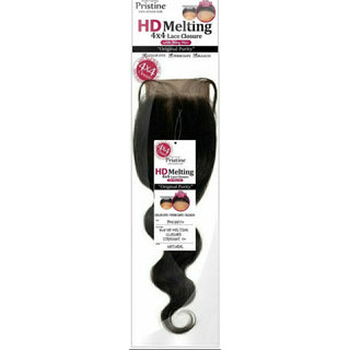PRISTINE HD MELTING 4×4 LACE CLOSURE w/ BABY HAIR (Body Wave) - Han's Beauty Supply