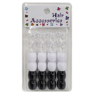 JACKIE JUMBO PLASTIC HAIR BEADS - Han's Beauty Supply