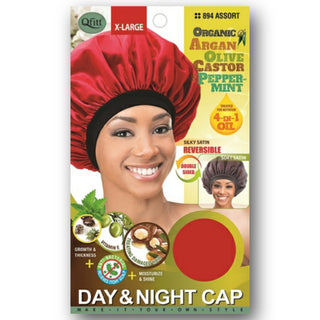 Q-FITT X-LARGE ORGANIC DAY & NIGHT CAP - Han's Beauty Supply