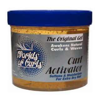 WORLDS OF CURLS ACTIVATOR GEL FOR EXTRA DRY HAIR - Han's Beauty Supply