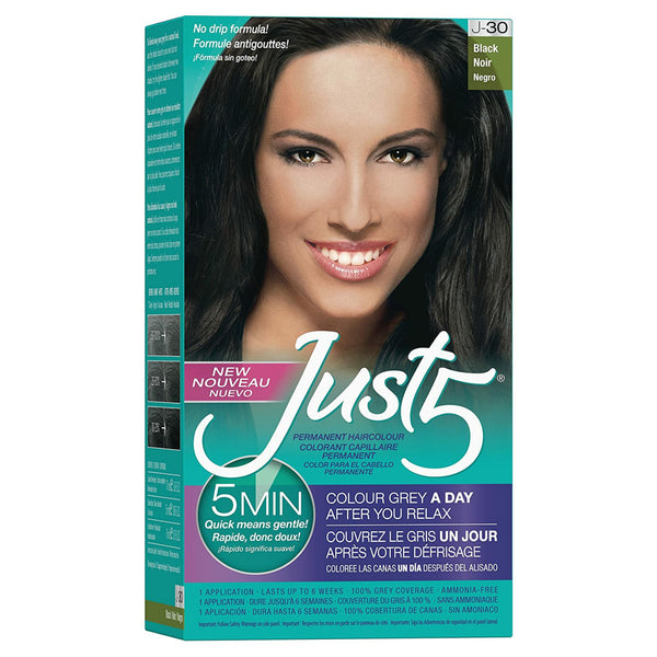 JUST 5 FIVE MINUTE PERMANENT HAIR COLORANT - Han's Beauty Supply