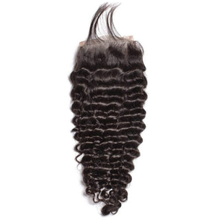 PRISTINE 4×4 LACE CLOSURE w/ BABY HAIR (Deep Wave) - Han's Beauty Supply