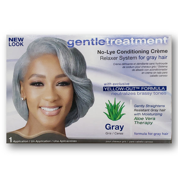 GENTLE TREATMENT NO-LYE CONDITIONING CREME RELAXER SYSTEM - Han's Beauty Supply