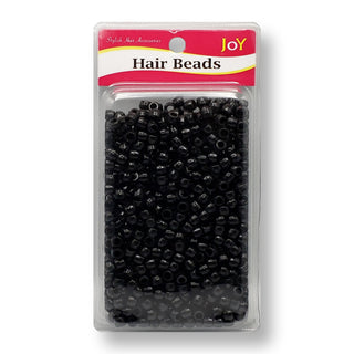 JOY SMALL ROUND PLASTIC HAIR BEADS (JUMBO PACK) - Han's Beauty Supply