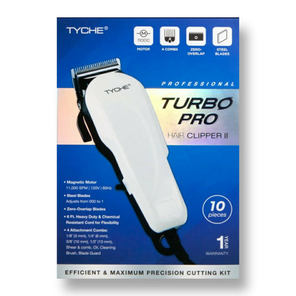 TYCHE TURBO PRO HAIR CLIPPER II - Han's Beauty Supply