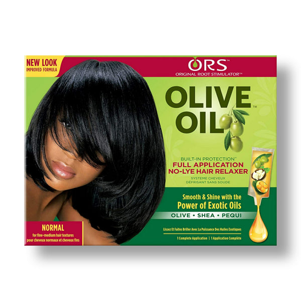 ORS OLIVE OIL NO-LYE RELAXER SYSTEM - Han's Beauty Supply