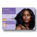 DARK & LOVELY SHEA MOISTURE NO-LYE RELAXER KIT - Han's Beauty Supply