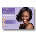 DARK & LOVELY SHEA MOISTURE NO-LYE RELAXER KIT - Han's Beauty Supply