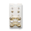 T&T Assorted Earring Combo (6 Pairs)