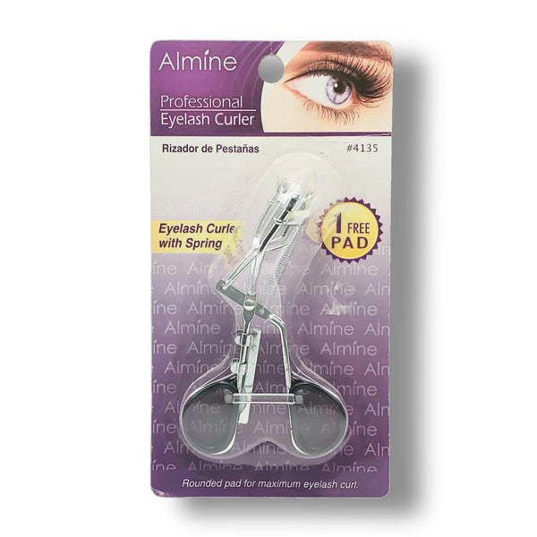 Almine Professional Eyelash Curler w/ Spring