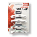 Annie Aluminum Wave Clamps