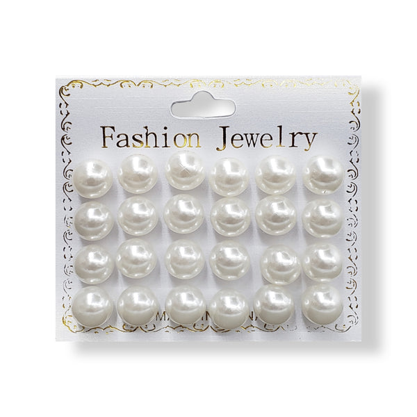 Large Pearl Earring Combo (12 Pairs)