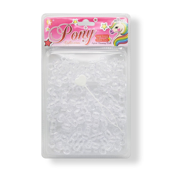 Pony Large Round Beads (Large Pack)