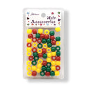 Jackie Large Round Beads (Small Pack)