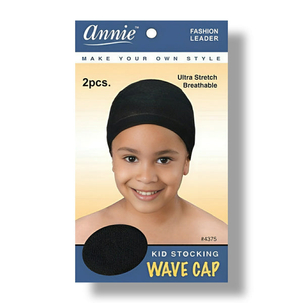 Annie 2pc Kids Stocking Wave Cap