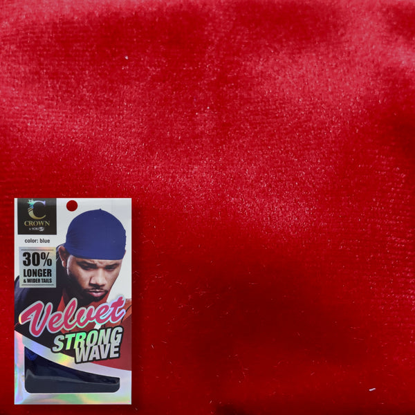 Crown Strong Wave Velvet Durag