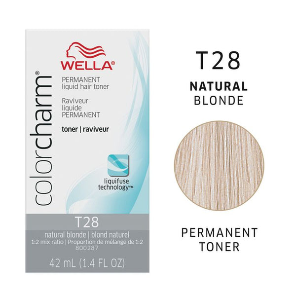 WELLA COLOR CHARM PERMANENT LIQUID TONER (1.4 oz.) - Han's Beauty Supply