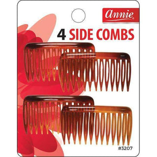 ANNIE SMALL SIDE COMBS - Han's Beauty Supply