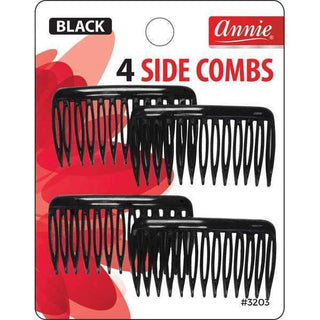 ANNIE SMALL SIDE COMBS - Han's Beauty Supply