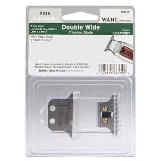 WAHL DOUBLE WIDE TRIMMER BLADE - Han's Beauty Supply