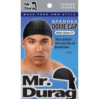 MR. DURAG SPANDEX DOME CAP - Han's Beauty Supply