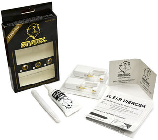 STERILIZED PERSONAL EAR PIERCING KIT (GOLD) - Han's Beauty Supply