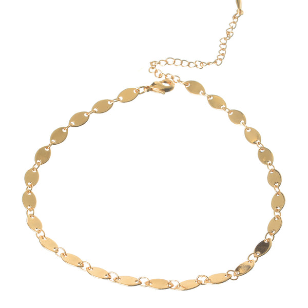 SEOUL STONE ANKLETS (GOLD) - Han's Beauty Supply