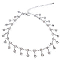 SEOUL STONE ANKLETS (SILVER) - Han's Beauty Supply