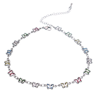 SEOUL STONE ANKLETS (SILVER) - Han's Beauty Supply